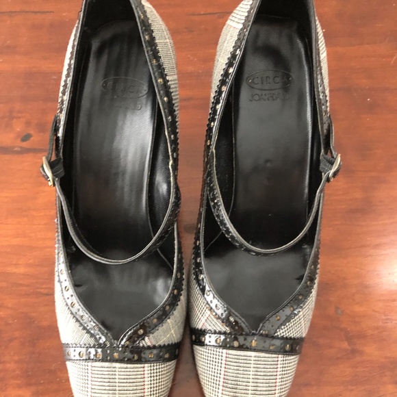 Circa Joan & David Plaid Mary Jane Heels - Picture 5 of 6